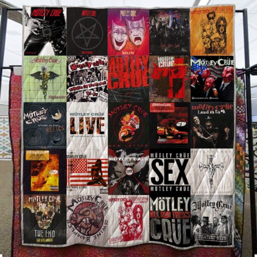 Motley Crue Blanket Quilt Rze2 - Image 3