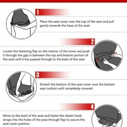 Alternative view of Booklyn Nets 1 Car Seat Covers Rze1