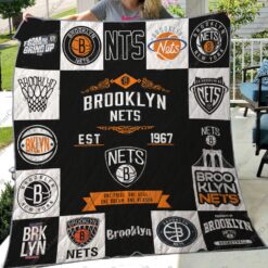 Booklyn Nets Blanket Quilt B23