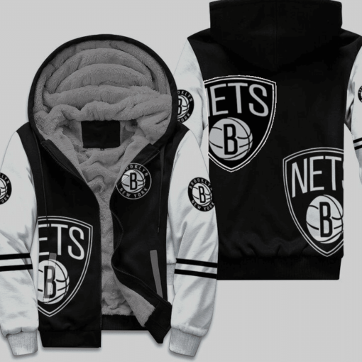 Booklyn Nets Fleece Jacket B23