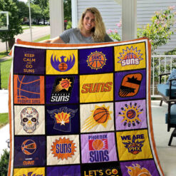 Phoenix Suns 1g Blanket Quilt B22