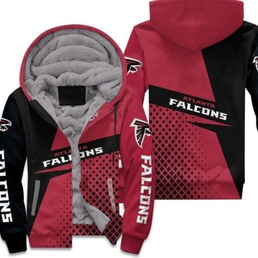 Atlanta Falcons 1 Fleece Jacket Rze1