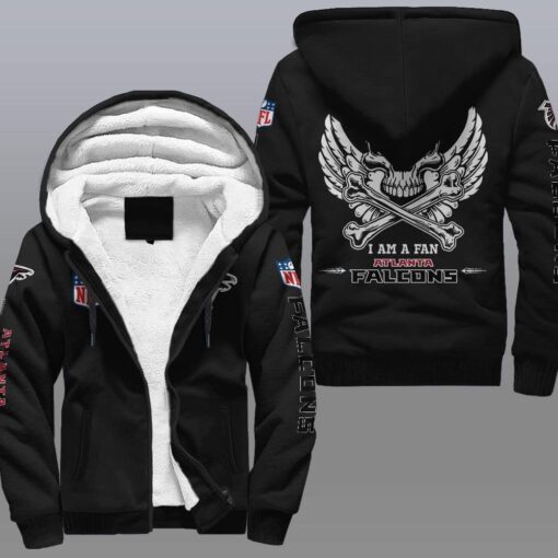 Atlanta Falcons 3 Fleece Jacket Rze1