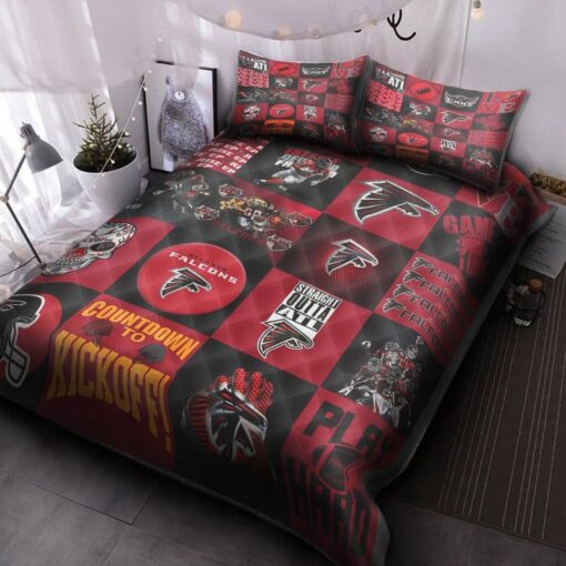 Atlanta Falcons Bedding Set Rze1
