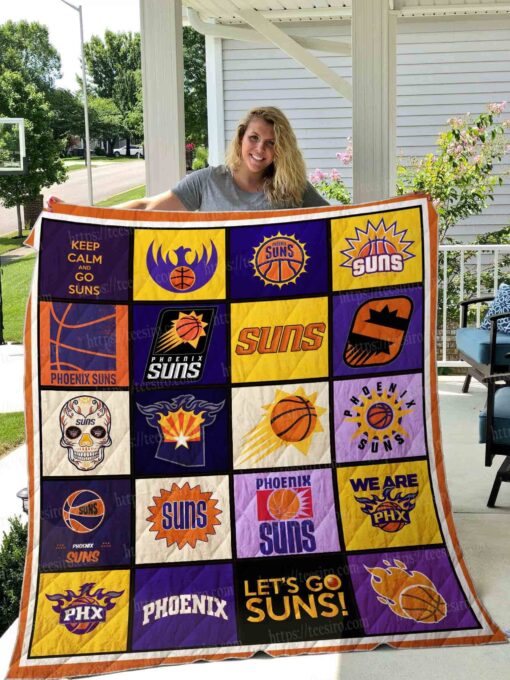 Phoenix Suns Blanket Quilt Rze2