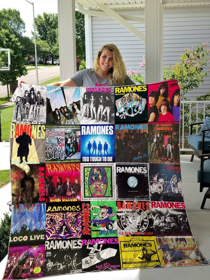 Ramones Blanket Quilt Rze2