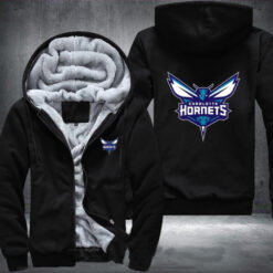 Charlotte Hornets 1 Fleece Jacket Rze1