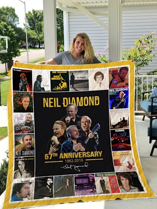 Neil Diamond 3 Quilt Blanket Rze1