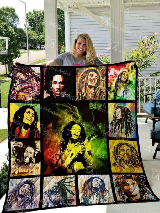 Bob Marley 1 Quilt Blanket Rze1