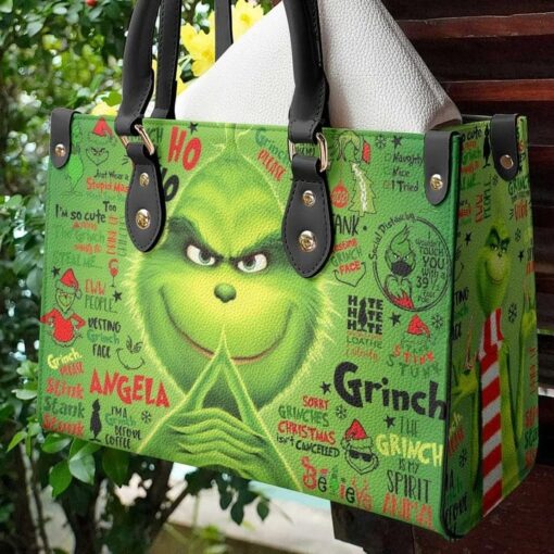 The Grinch Leather Bag Rze1 - Image 2