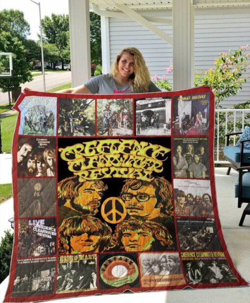 Creedence Clearwater Revival Lover Blanket Quilt Rze2