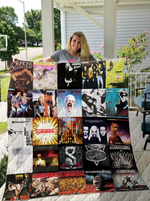 Scorpions Blanket Quilt Rze2