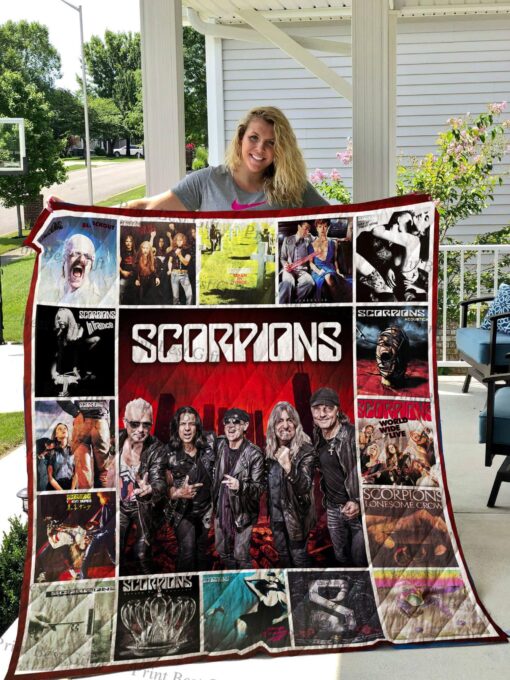 Scorpions Lover Blanket Quilt Rze2