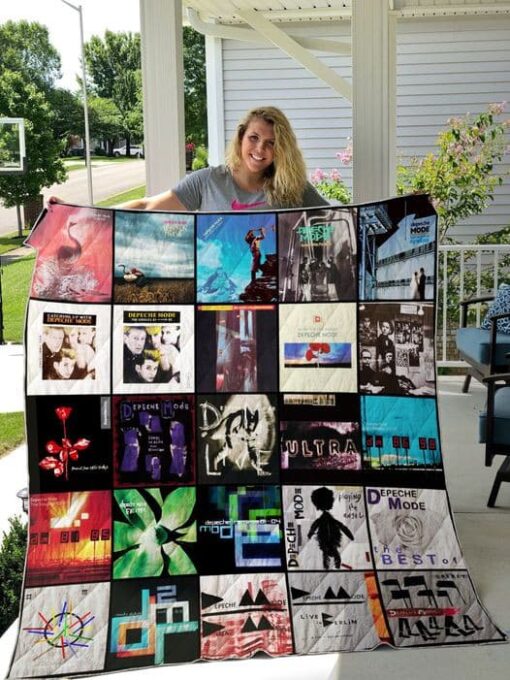 Depeche Mode Blanket Quilt Rze2