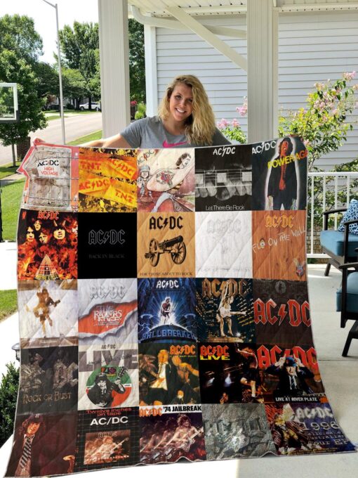 ACDC band Blanket Quilt B19