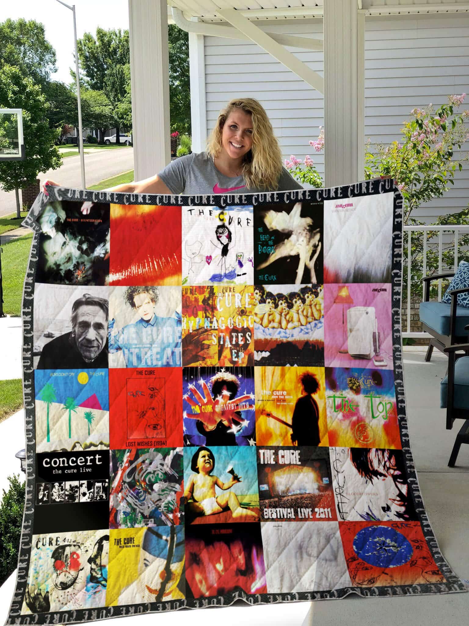 The Cure Quilt Blanket Quilt Rze2