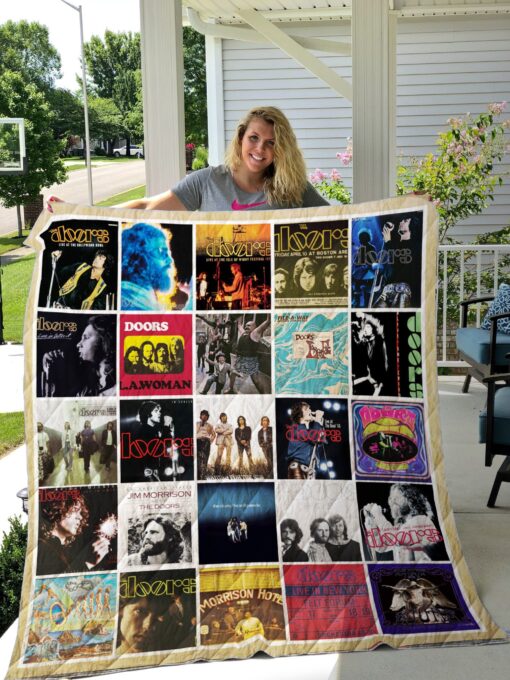 The Doors Blanket Quilt Rze2
