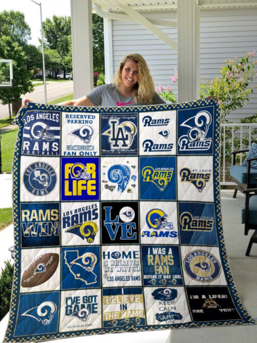 Los Angeles Rams Best Blanket Quilt Rze2