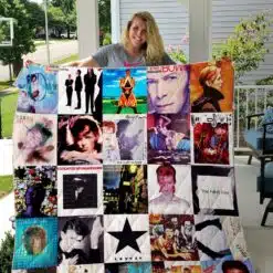 David Bowie Blanket Quilt TG20