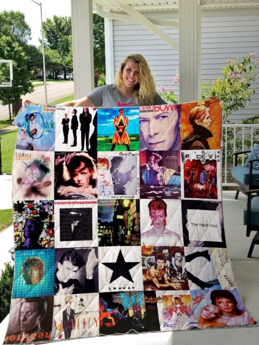 David Bowie Blanket Quilt B22