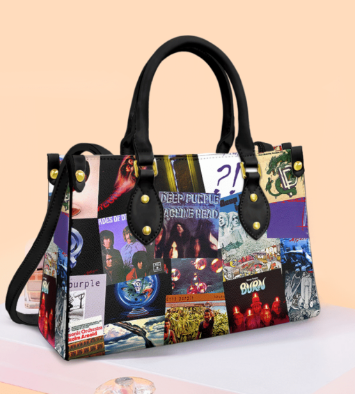 Deep Purple Leather Bag B22