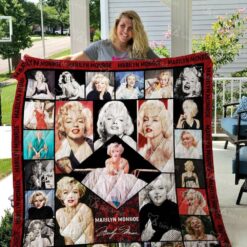 Marilyn Monroe 1g Quilt Blanket Quilt Rze1