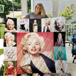 Marilyn Monroe 2g Quilt Blanket Quilt Rze1