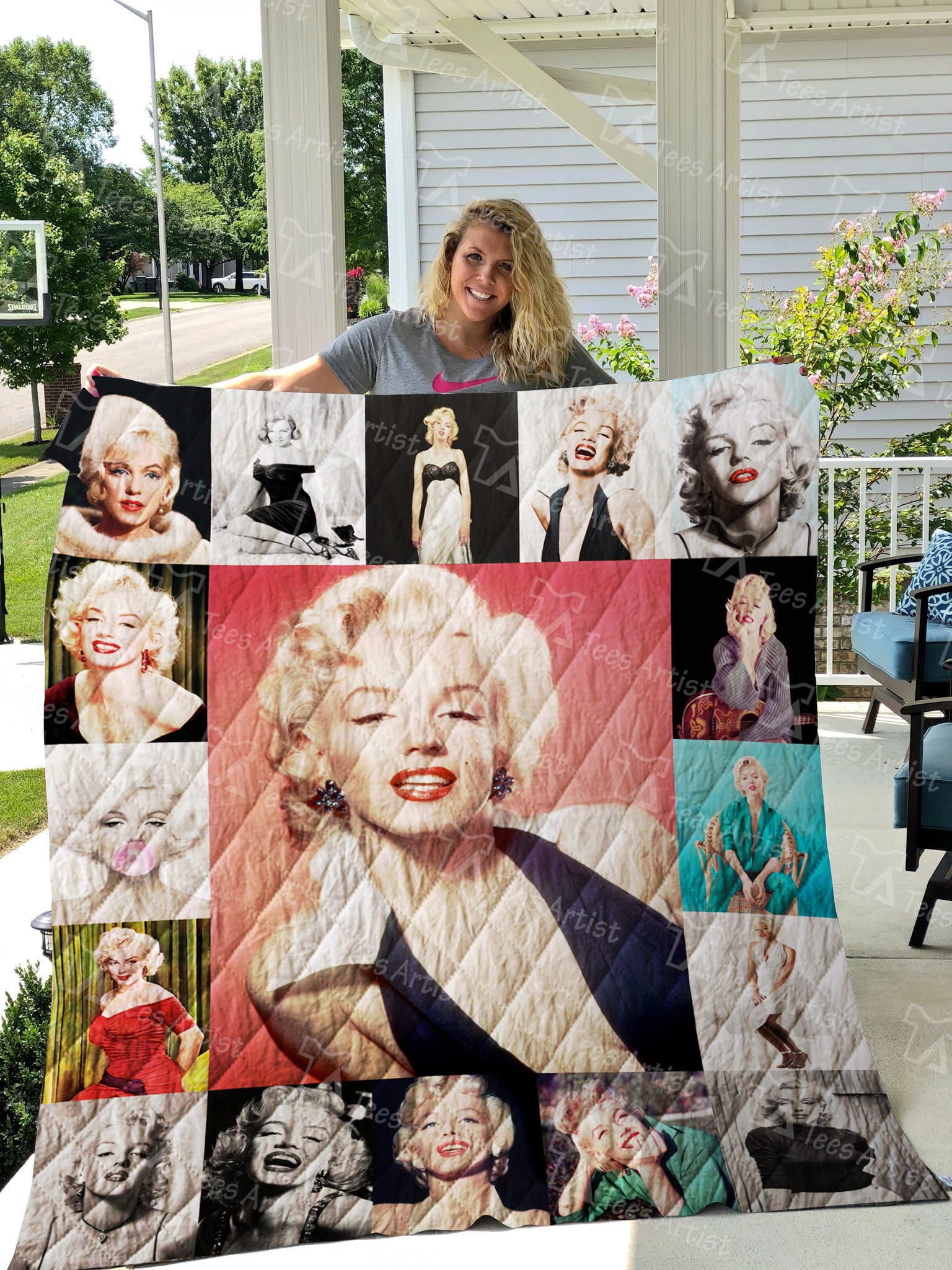 Marilyn Monroe 2g Quilt Blanket Quilt Rze1