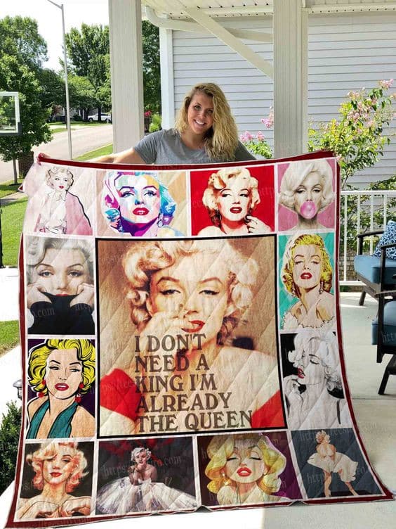Marilyn Monroe 3g Quilt Blanket Quilt Rze1