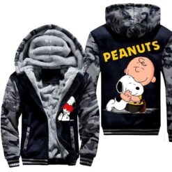 Snoopy Fleece Jacket Rze2