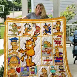 Garfield 1g Quilt Blanket Rze1