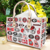 Georgia Bulldogs Lover Leather Bag Rze2