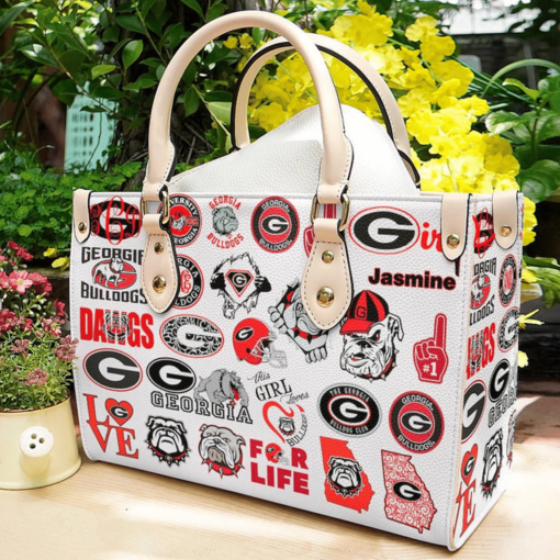 Georgia Bulldogs Lover Leather Bag B21