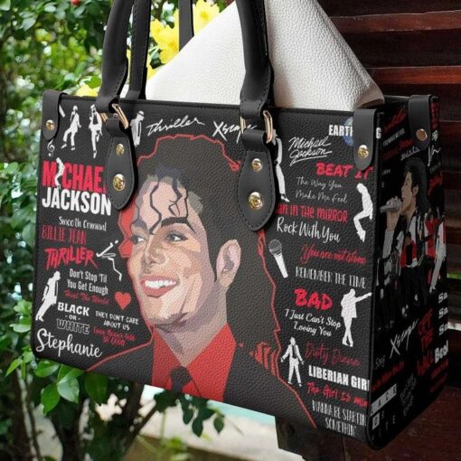 Michael Jackson Leather Bag Rze2 - Image 2