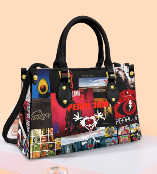 Pearl Jam Band Leather Bag MIH08