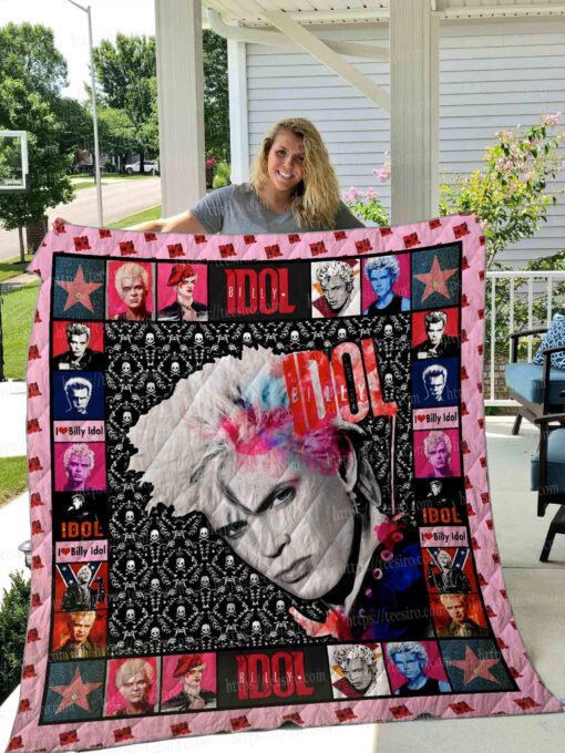 Billy Idol Lover 1 Quilt Blanket Quilt Rze1