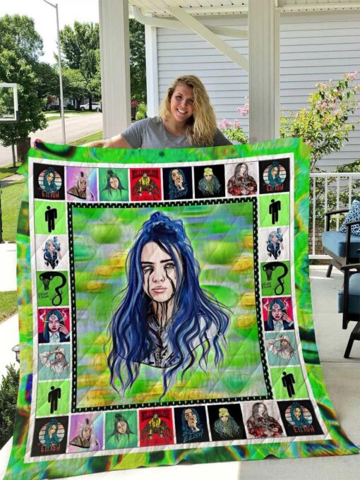 Billie Eilish Lover 1 Quilt Blanket Quilt Rze1