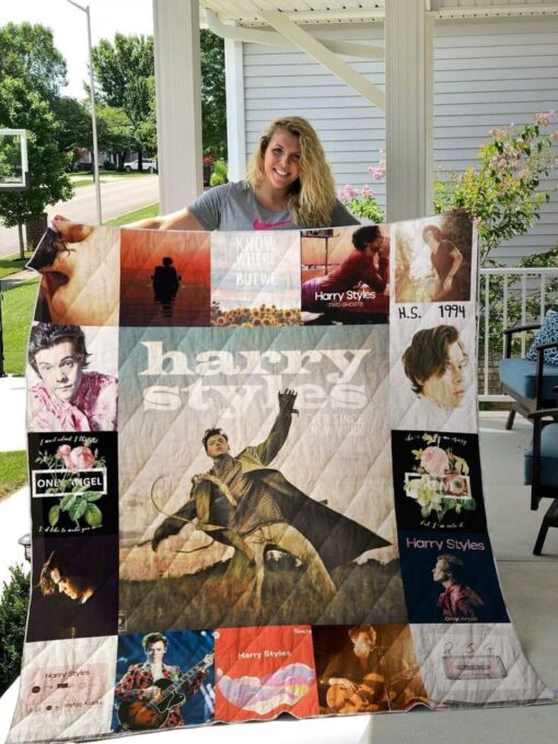 Harry Styles Blanket Quilt Rze2