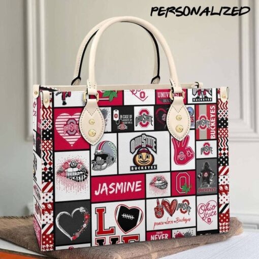Ohio State Buckeyes 1g Leather Bag Rze1 - Image 2