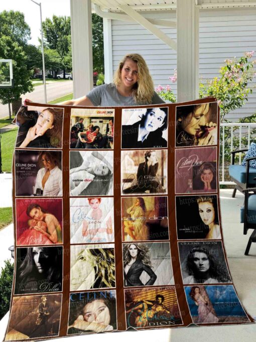 Celine Dion 1 Blanket Quilt MIH08