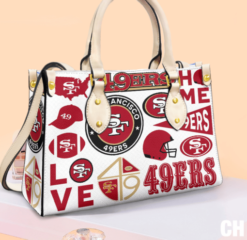 San Francisco 49ers Lover Leather Bag Rze2