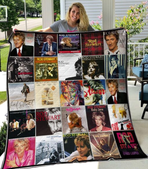 Rod Stewart Blanket Quilt Rze