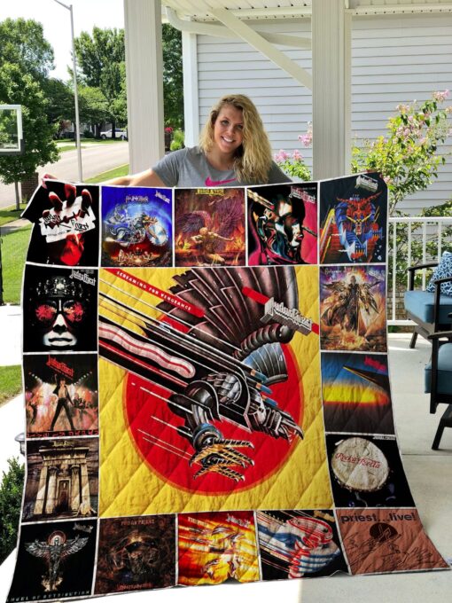 Judas Priest Quilt Blanket Quilt Rze2