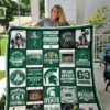 Michigan State Spartans 1g Quilt Blanket Quilt Rze1