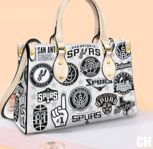 San Antonio Spurs lover Leather Bag B23