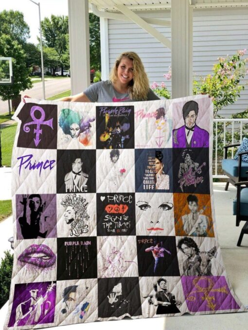 Prince Purple Blanket Quilt B23