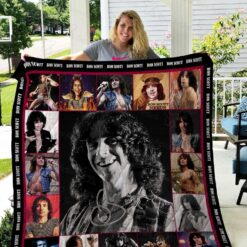 Bon Scott ACDC band Blanket Quilt B19