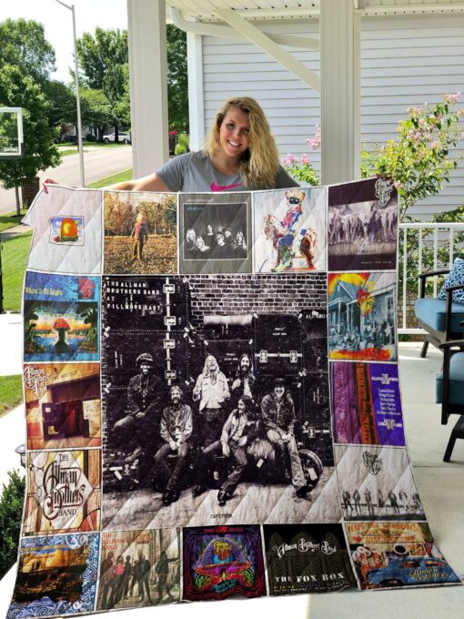 The Allman Brothers band Blanket Quilt B22