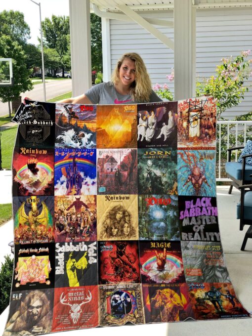 Ronnie James Dio Blanket Quilt Rze2