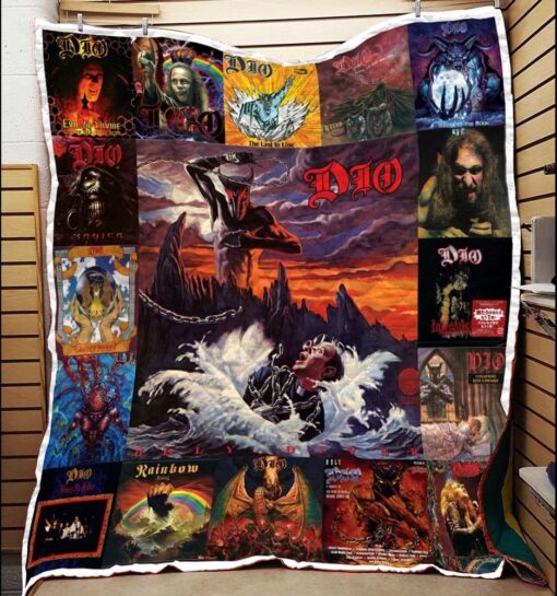 Ronnie James Dio Lover Blanket Quilt Rze2